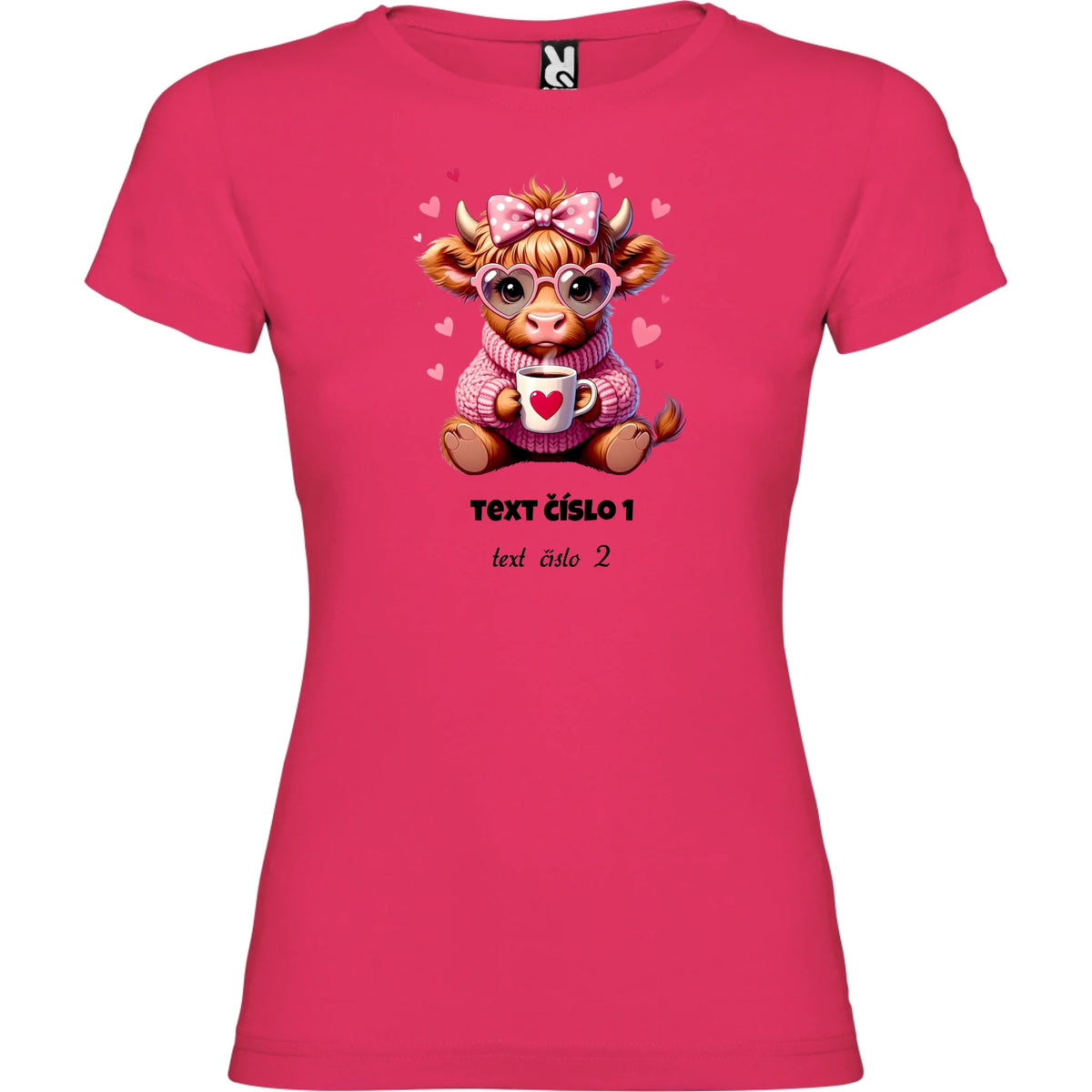 PÁNSKÉ / DÁMSKÉ TRIČKO LOVE CRAZY dámské tričko Růže