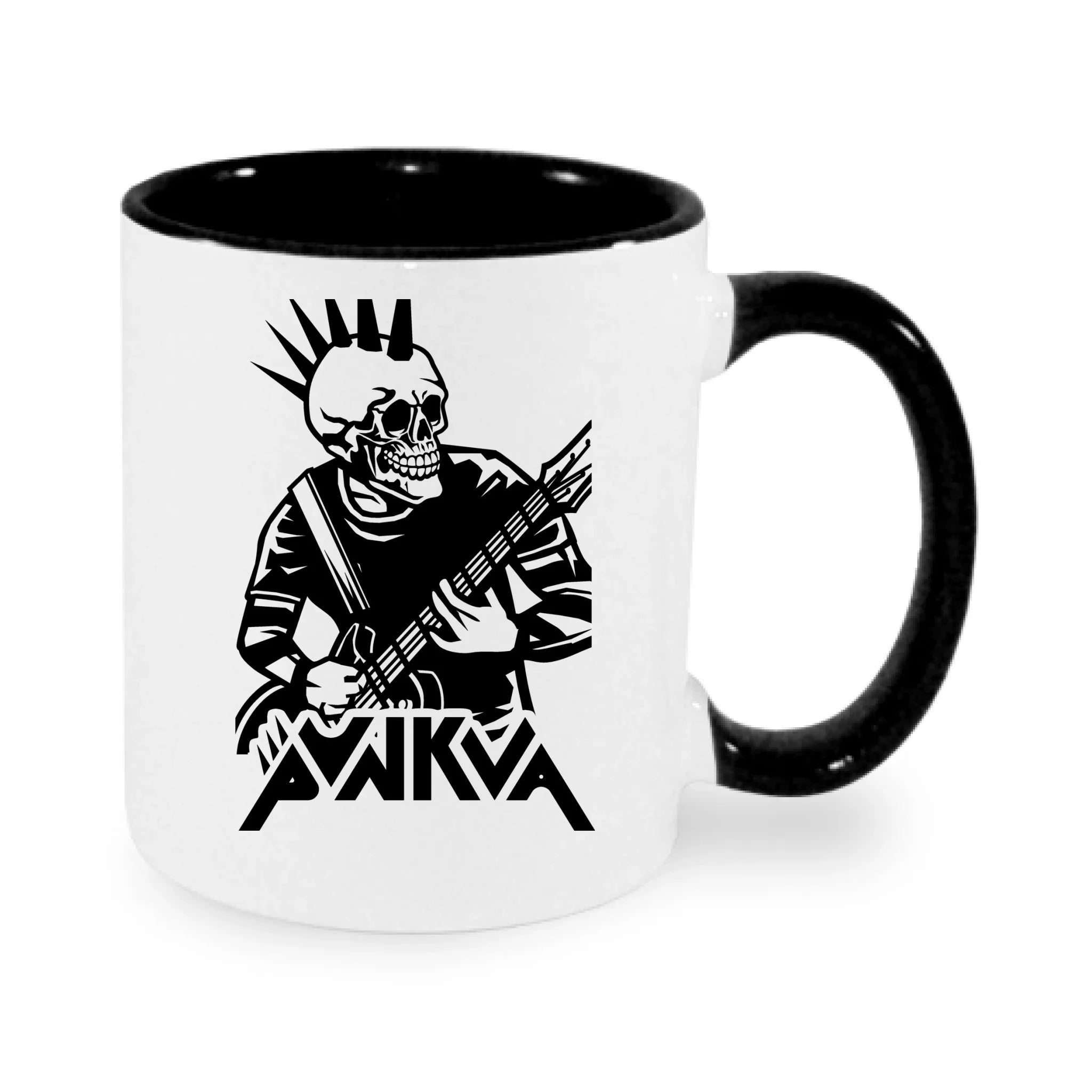 bílá černá