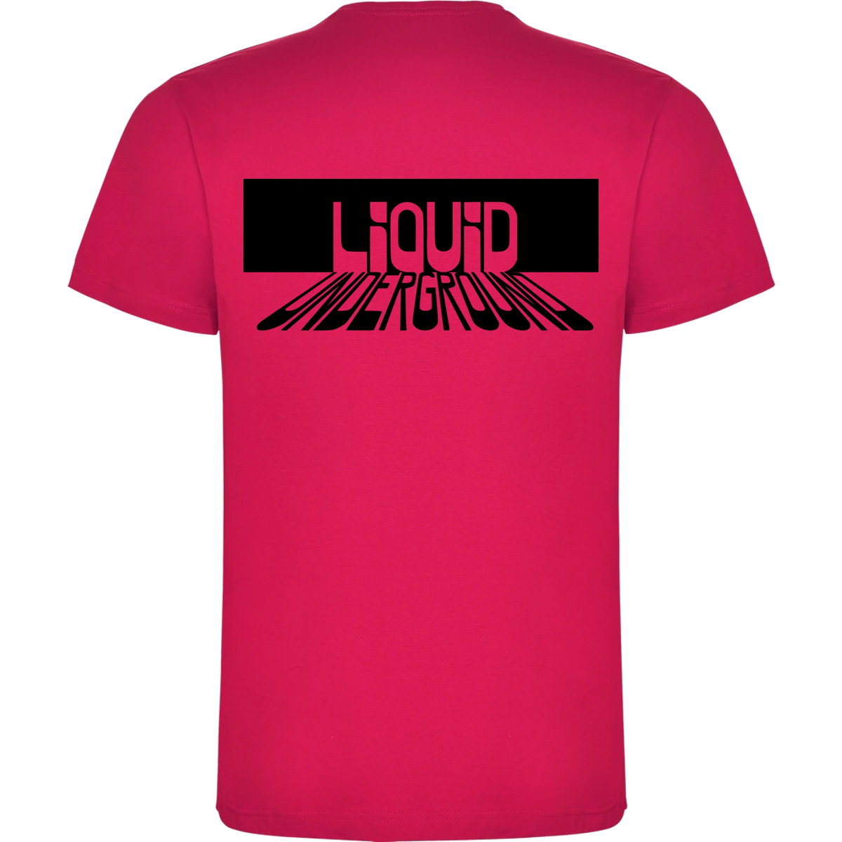 PÁNSKÉ TRIČKO PUNKVA LIQUID UNDERGROUND motiv na záda Růže