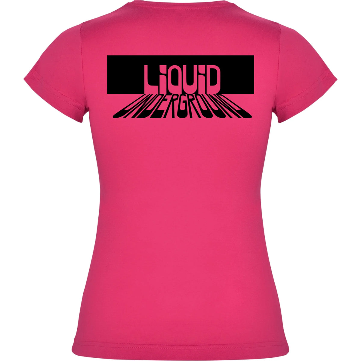 DÁMSKÉ TRIČKO PUNKVA LIQUID UNDERGROUND motiv na záda Růže