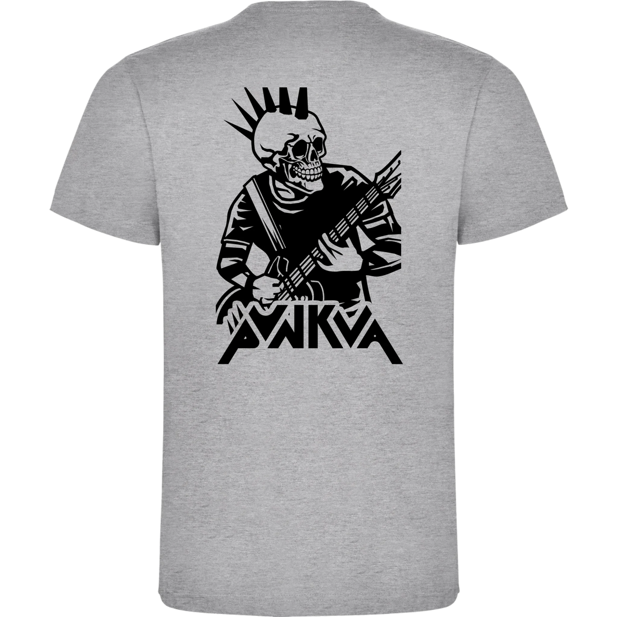 PÁNSKÉ TRIČKO PUNKVA PUNK motiv na záda Melír