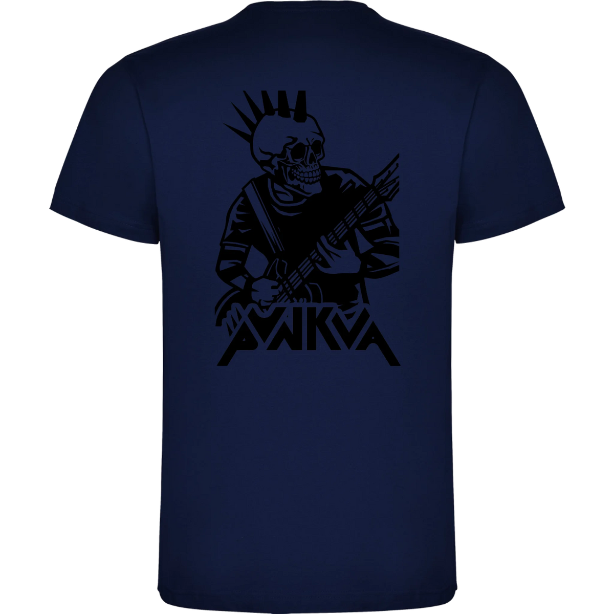 PÁNSKÉ TRIČKO PUNKVA PUNK motiv na záda Námořnická modrá
