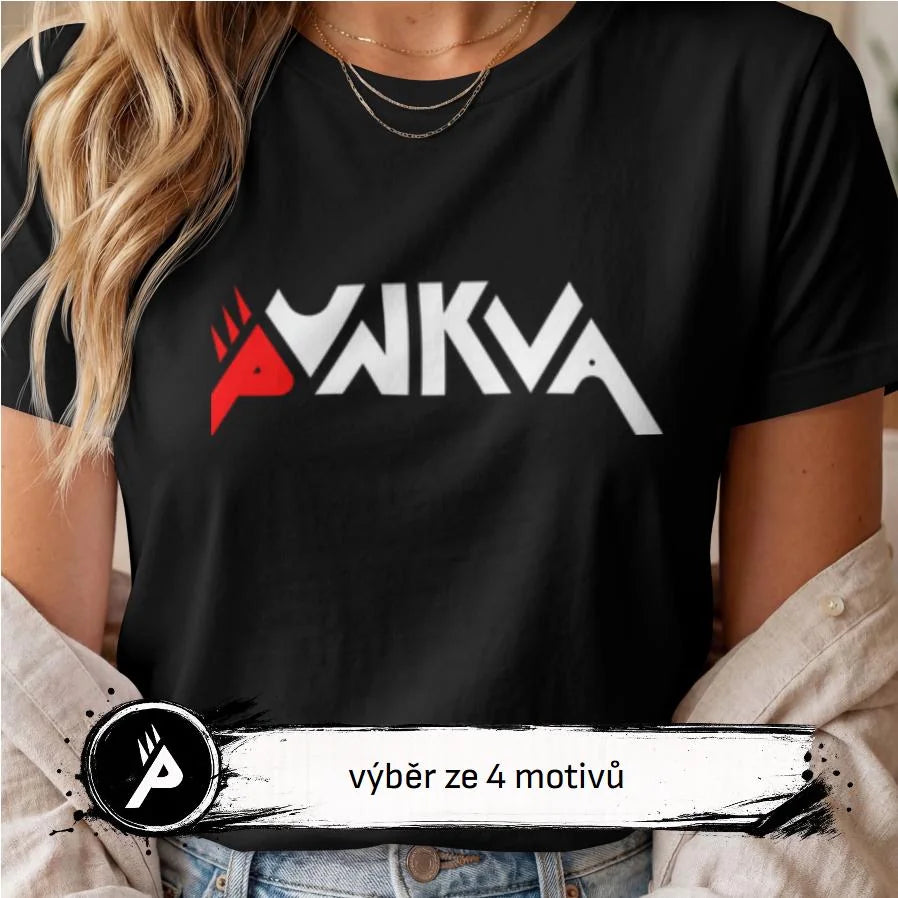 DÁMSKÉ TRIČKO PUNKVA NÁPIS výběr ze 4 motivů