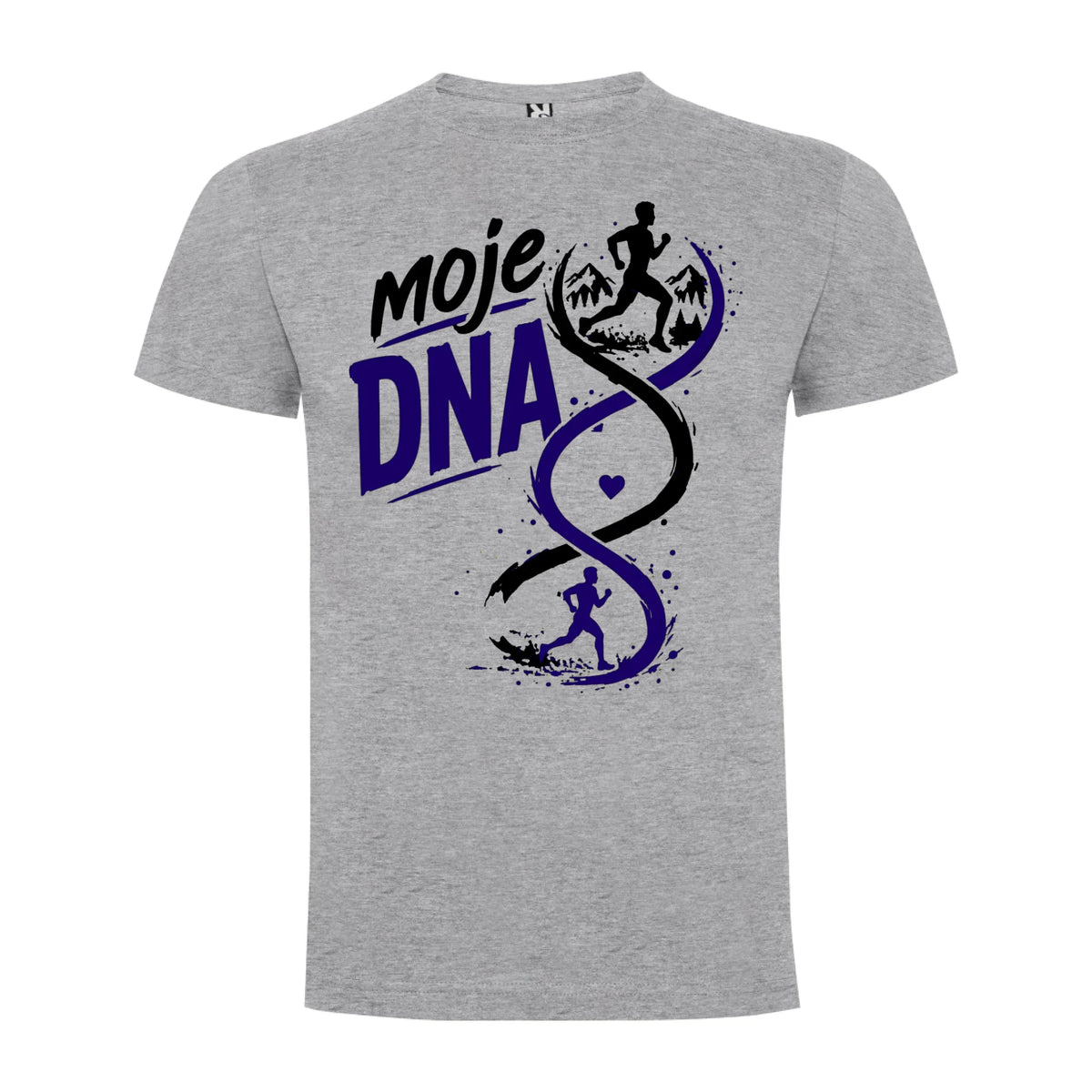 PÁNSKÉ TRIČKO BĚH MOJE DNA s možností dotisku jména, čísla, obrázku jen motiv dopředu Melír