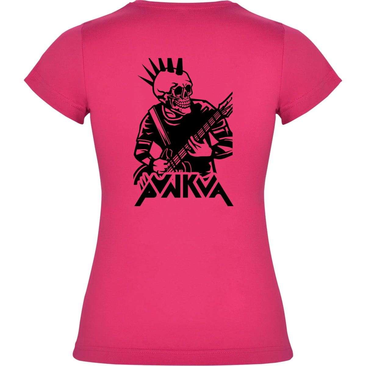 DÁMSKÉ TRIČKO PUNKVA PUNK motiv na záda Růže