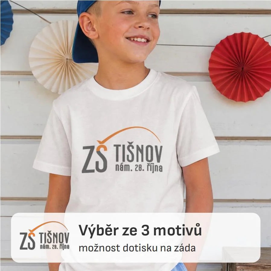 ZŠ Tišnov chlapecké tričko