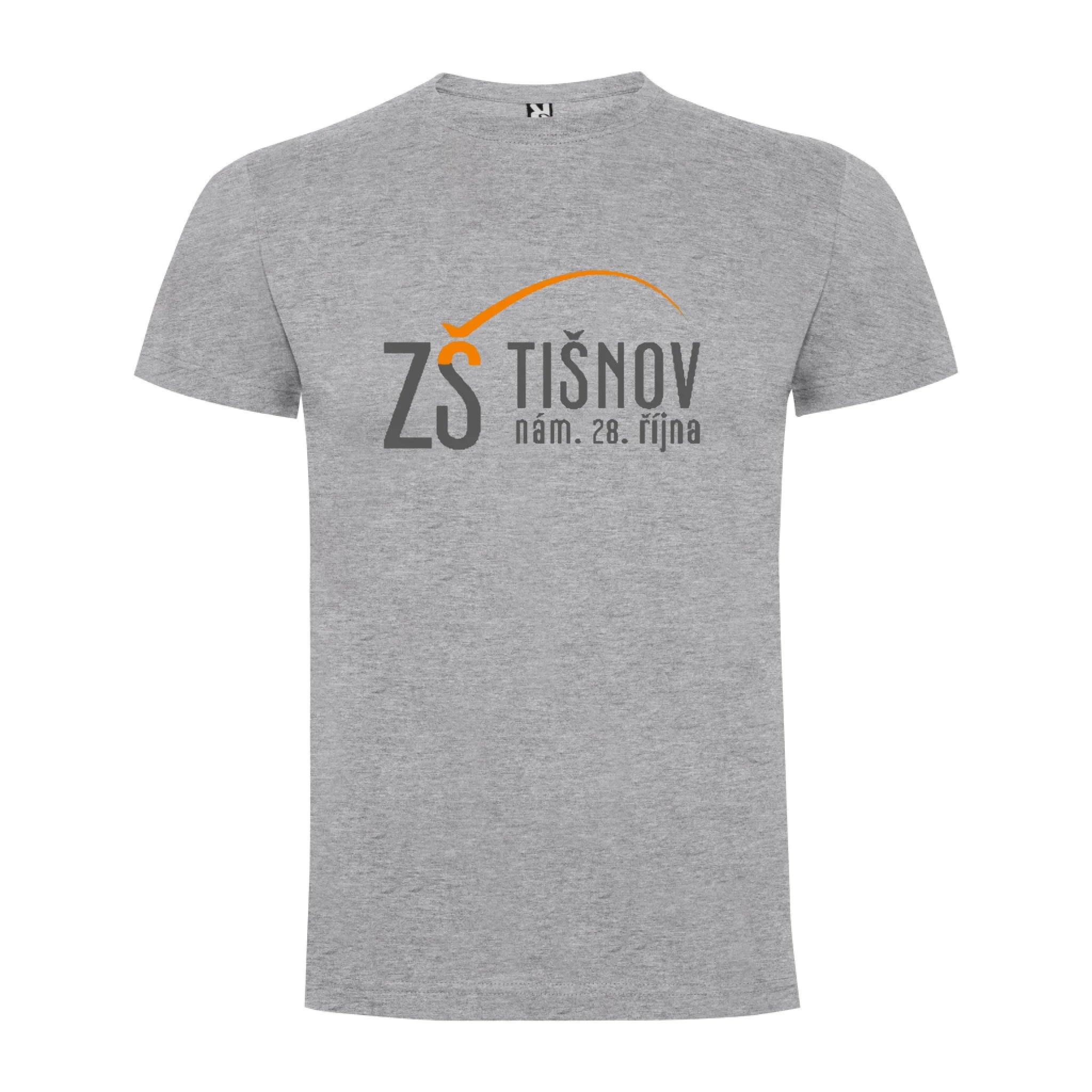 ZŠ Tišnov pánské tričko jen motiv dopředu Melír