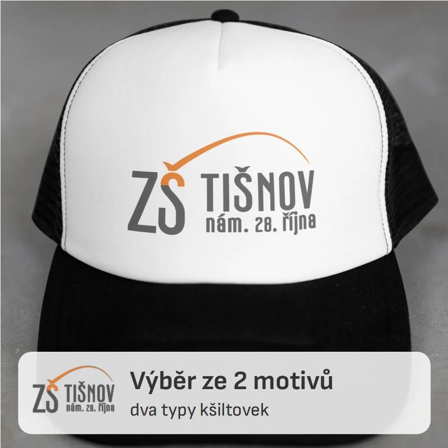 ZŠ TIŠNOV kšiltovka