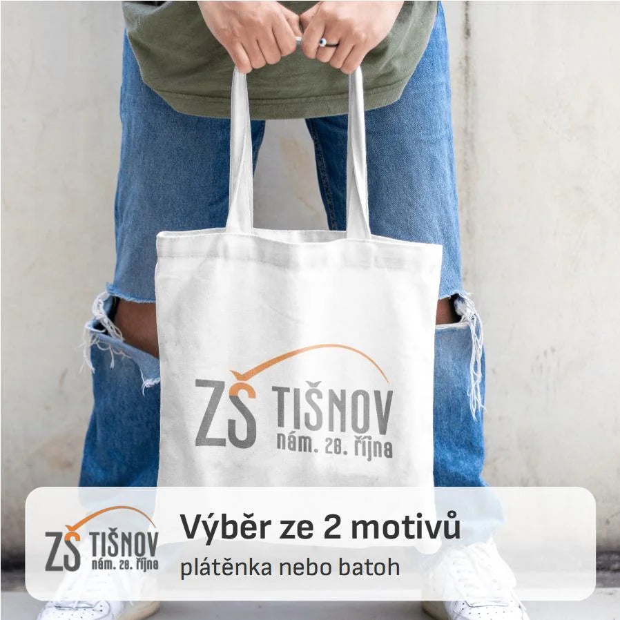 ZŠ TIŠNOV batoh, taška