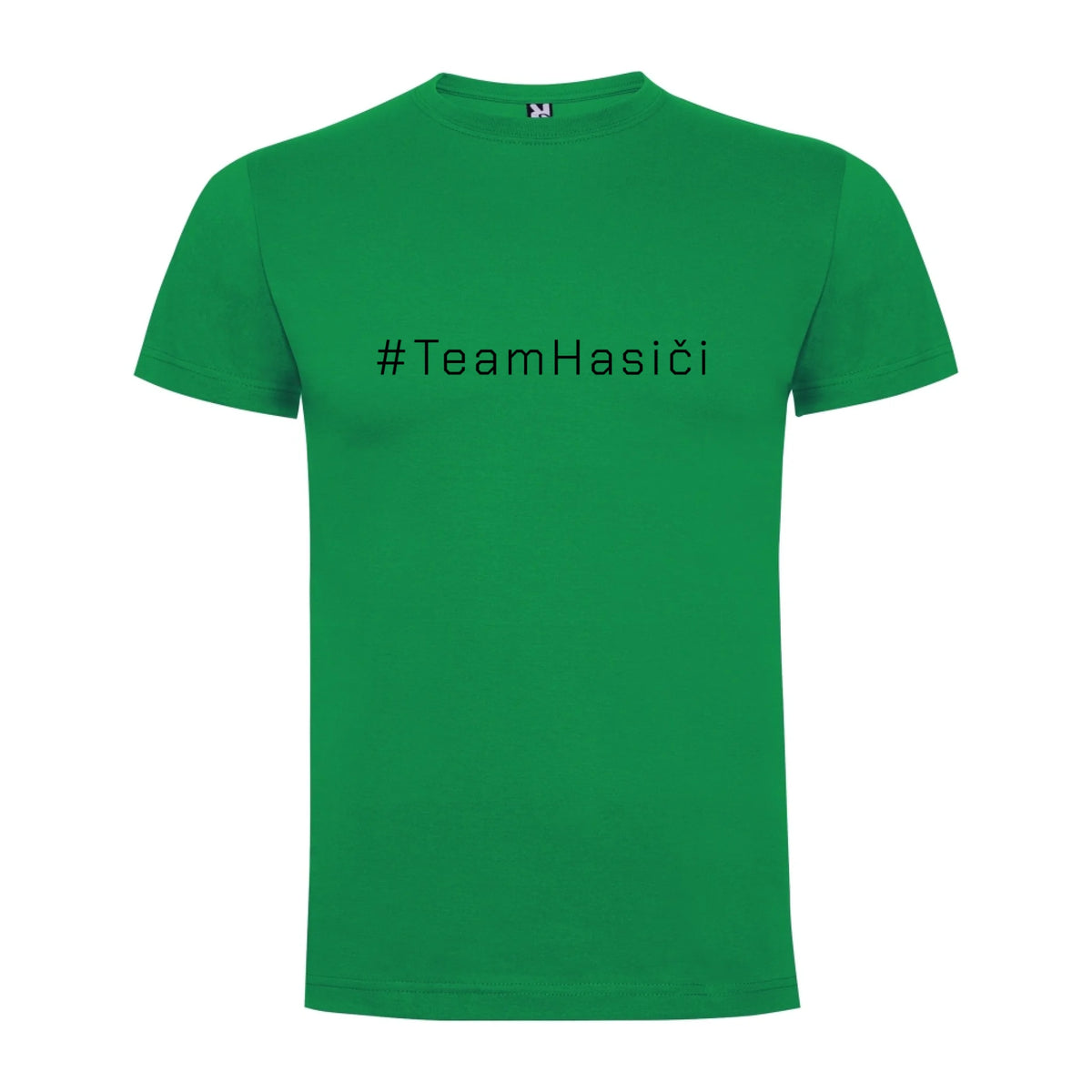 PÁNSKÉ TRIČKO TEAM HASIČI možnost dotisku jména, čísla nebo obrázku motiv jen dopředu Zelená