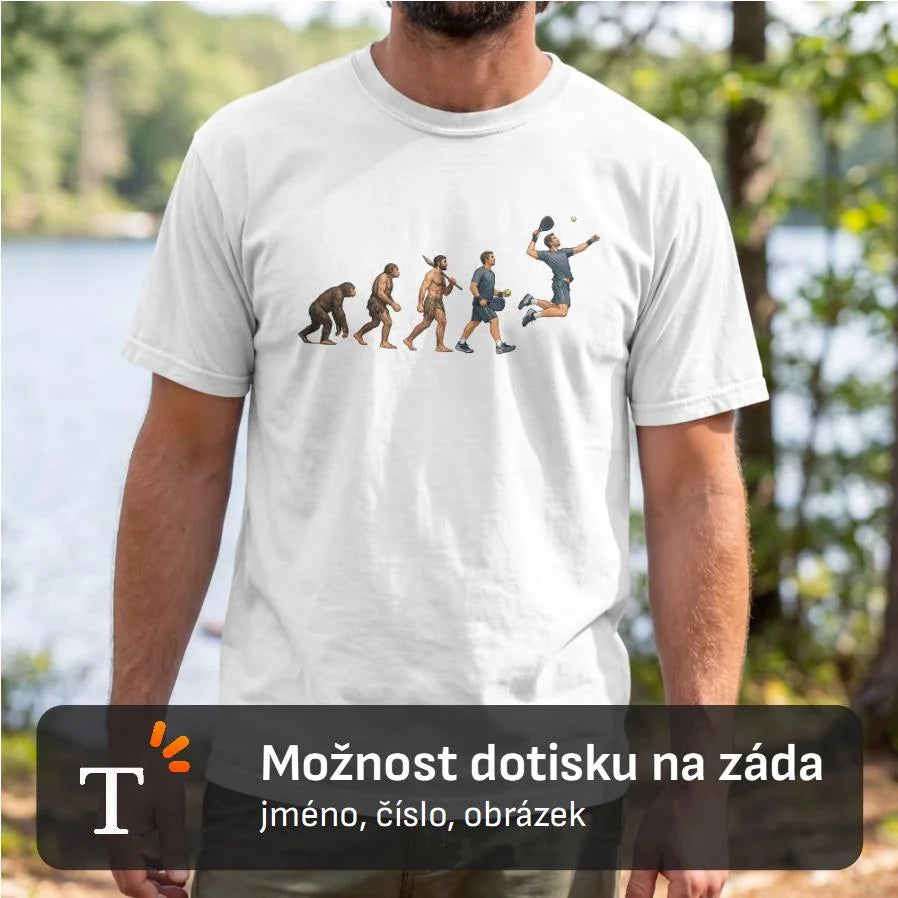 PÁNSKÉ TRIČKO PADEL EVOLUCE s možností personalizace