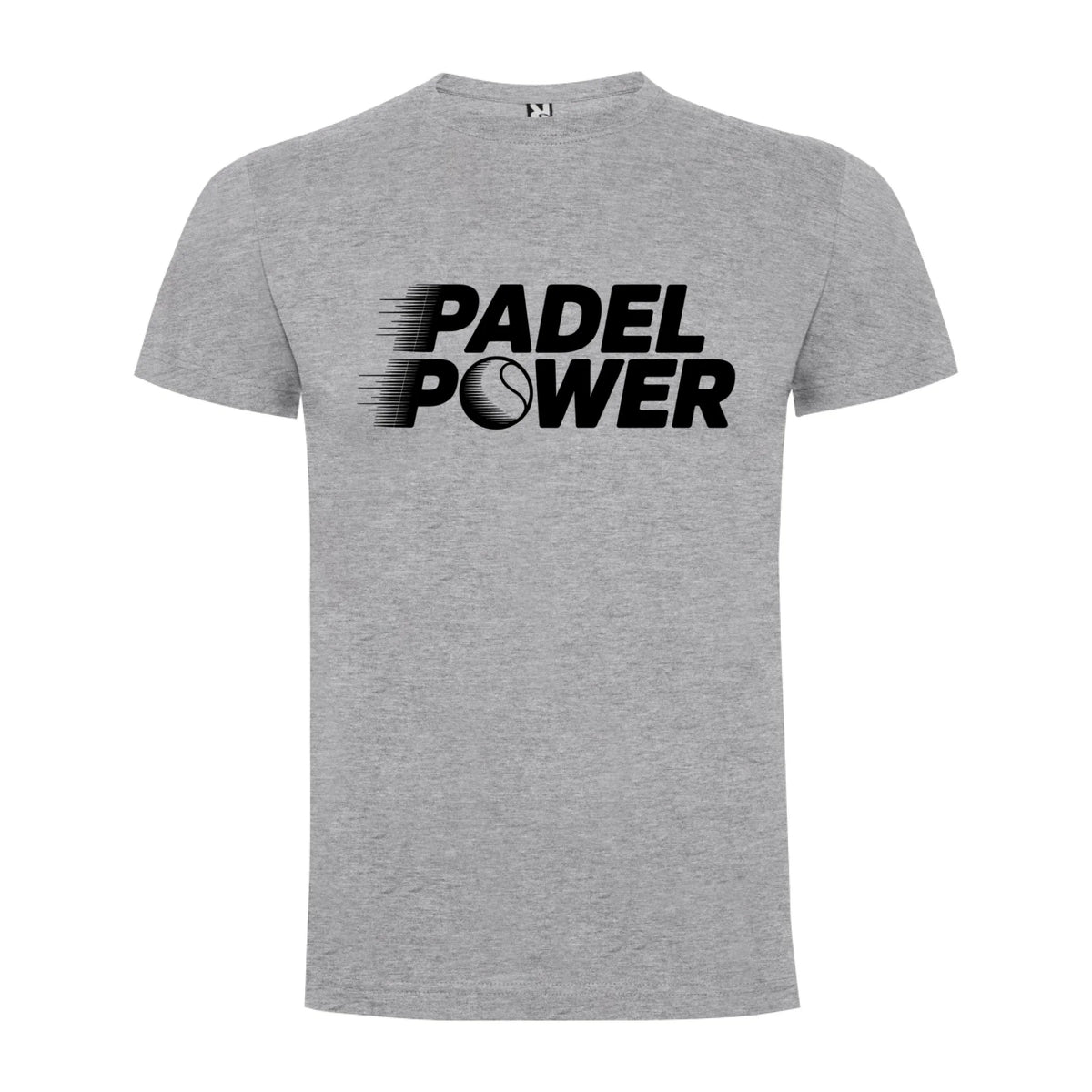 PÁNSKÉ TRIČKO PADEL POWER s možností personalizace jen motiv dopředu Melír