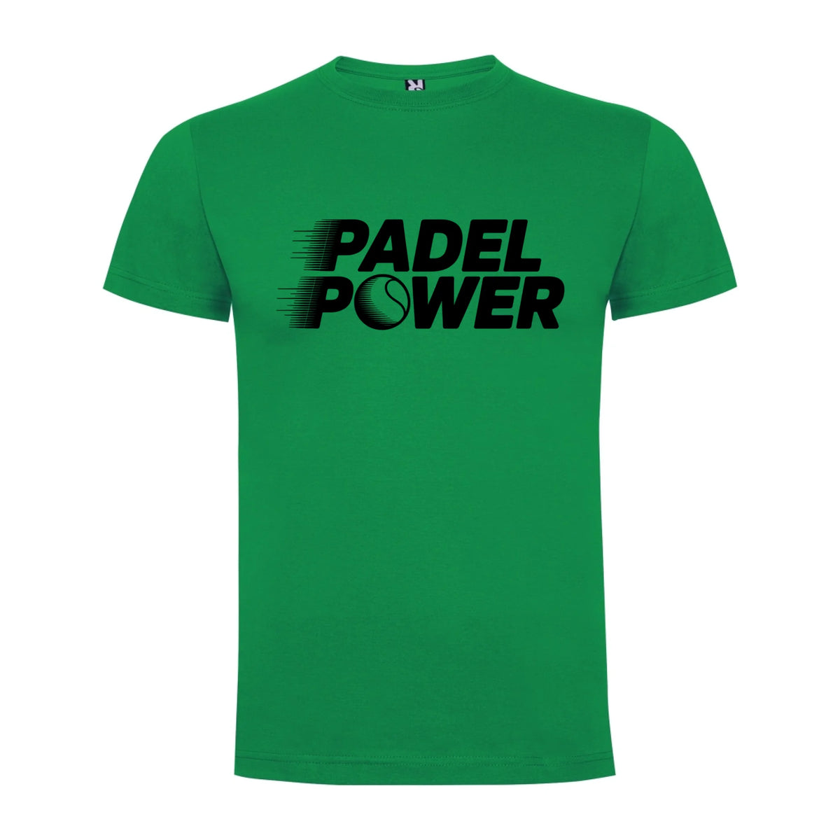 PÁNSKÉ TRIČKO PADEL POWER s možností personalizace jen motiv dopředu Zelená
