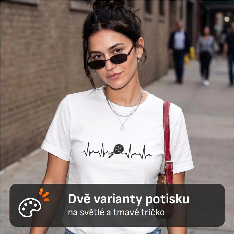 DÁMSKÉ TRIČKO PADEL TEP s možností dotisku jména, čísla, obrázku