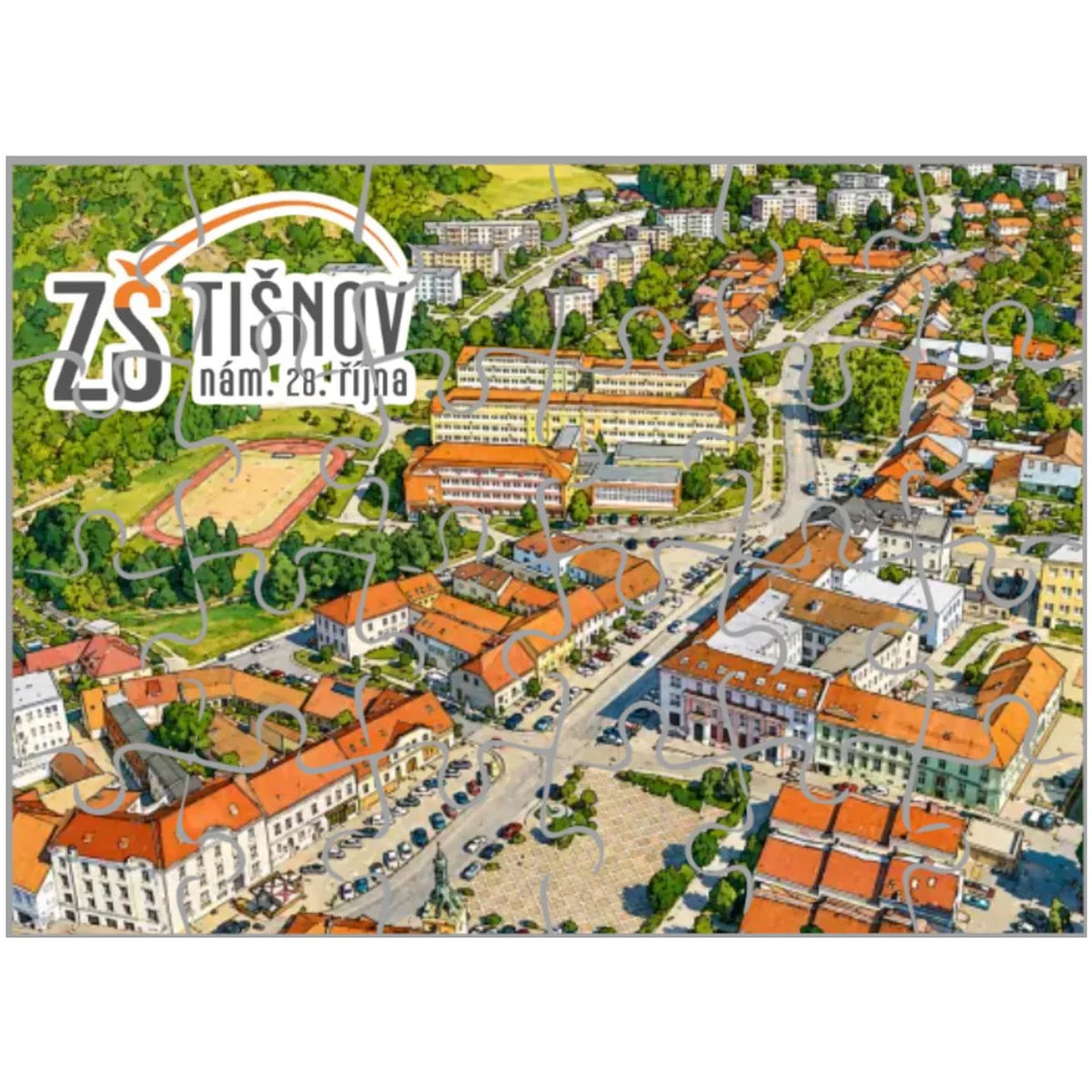 ZŠ TIŠNOV puzzle PANORAMA