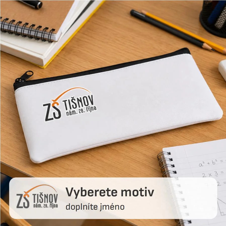 ZŠ TIŠNOV penál na psací potřeby