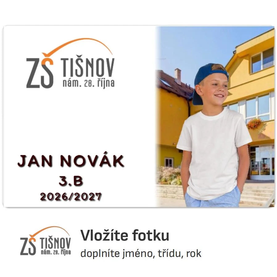 ZŠ TIŠNOV magnet 15x10 cm