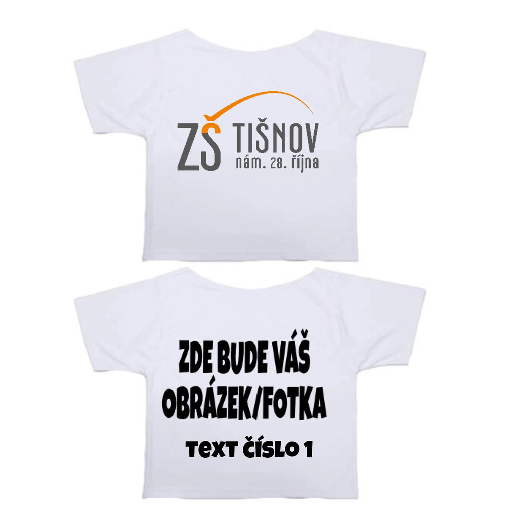 tričko pro medvídka obě strany