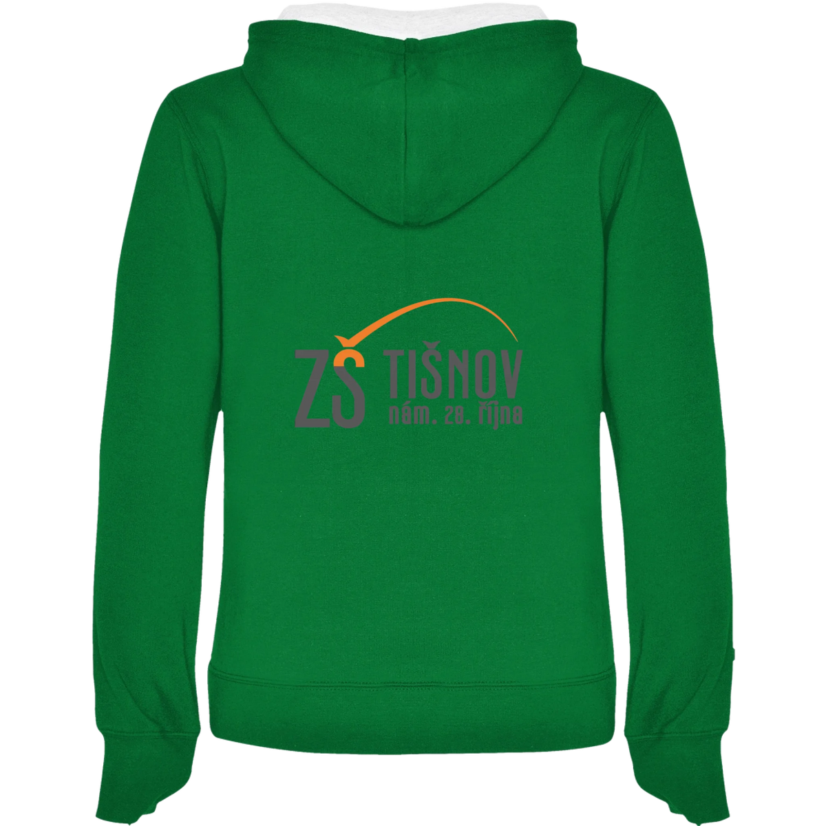 sytězelenábílá záda