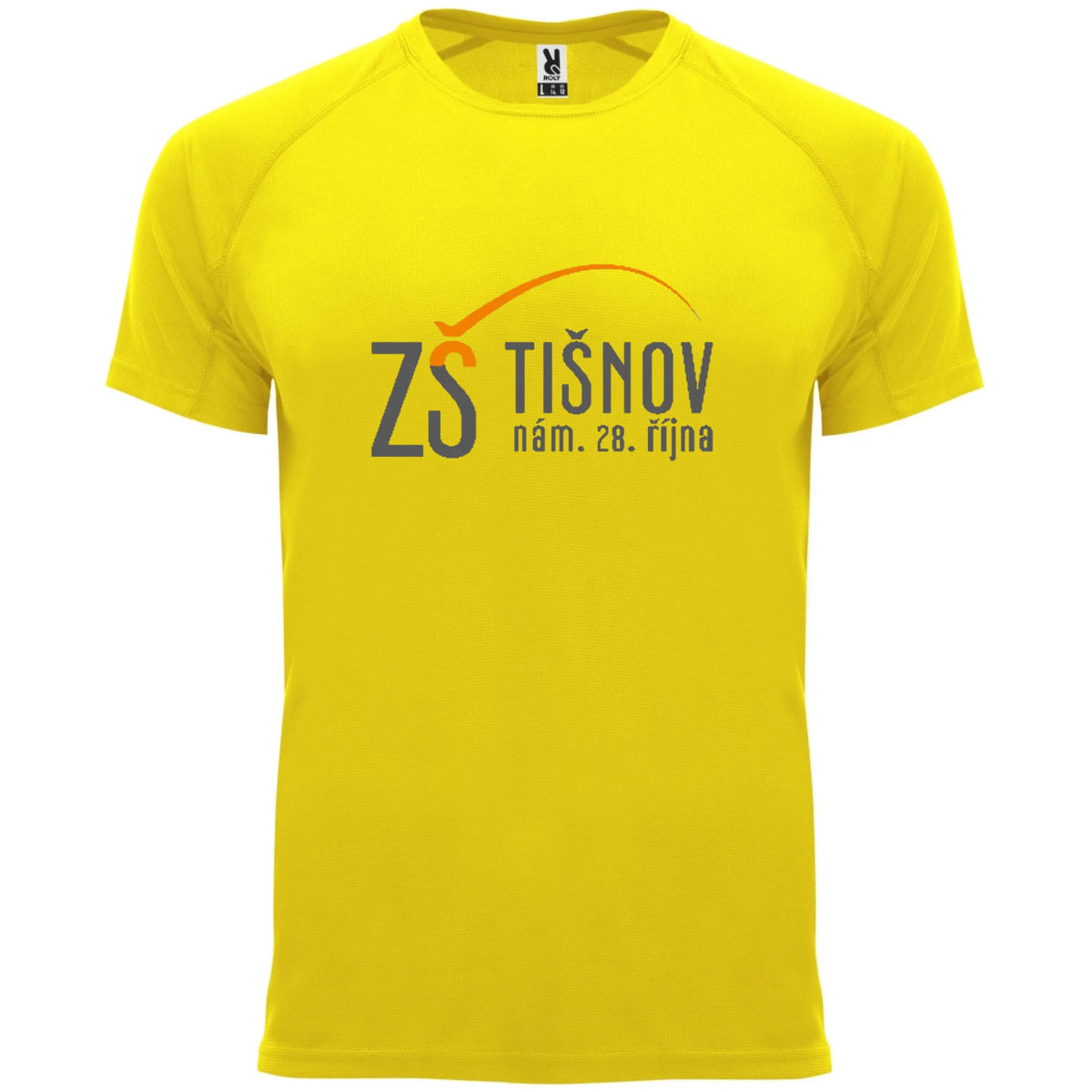 žlutá dopředu