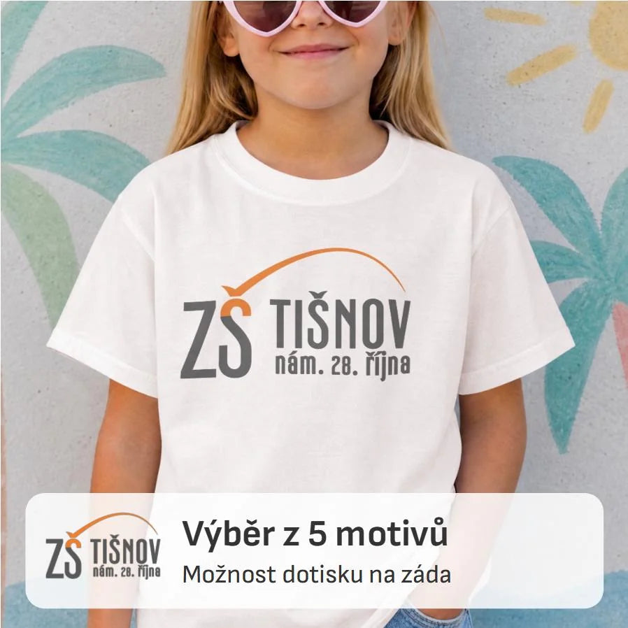 ZŠ Tišnov dívčí tričko