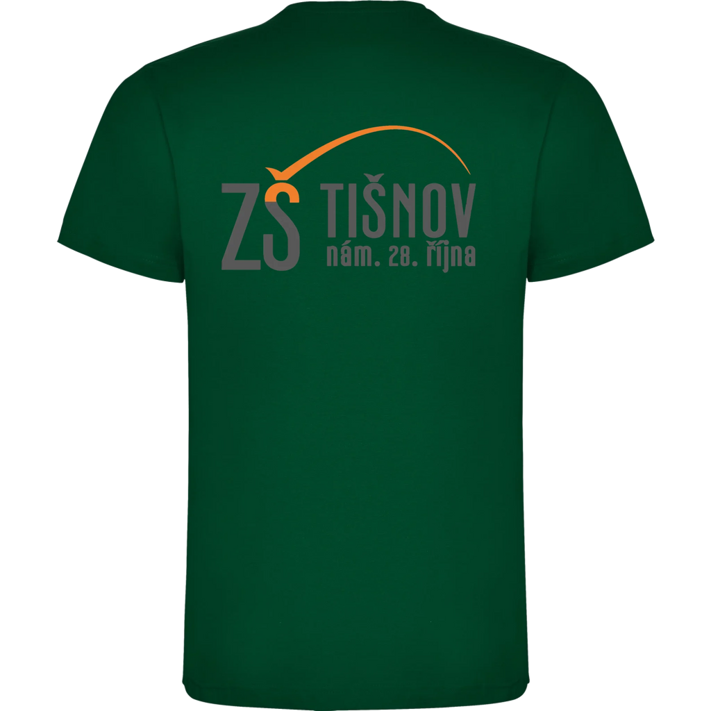lahvově zelená záda