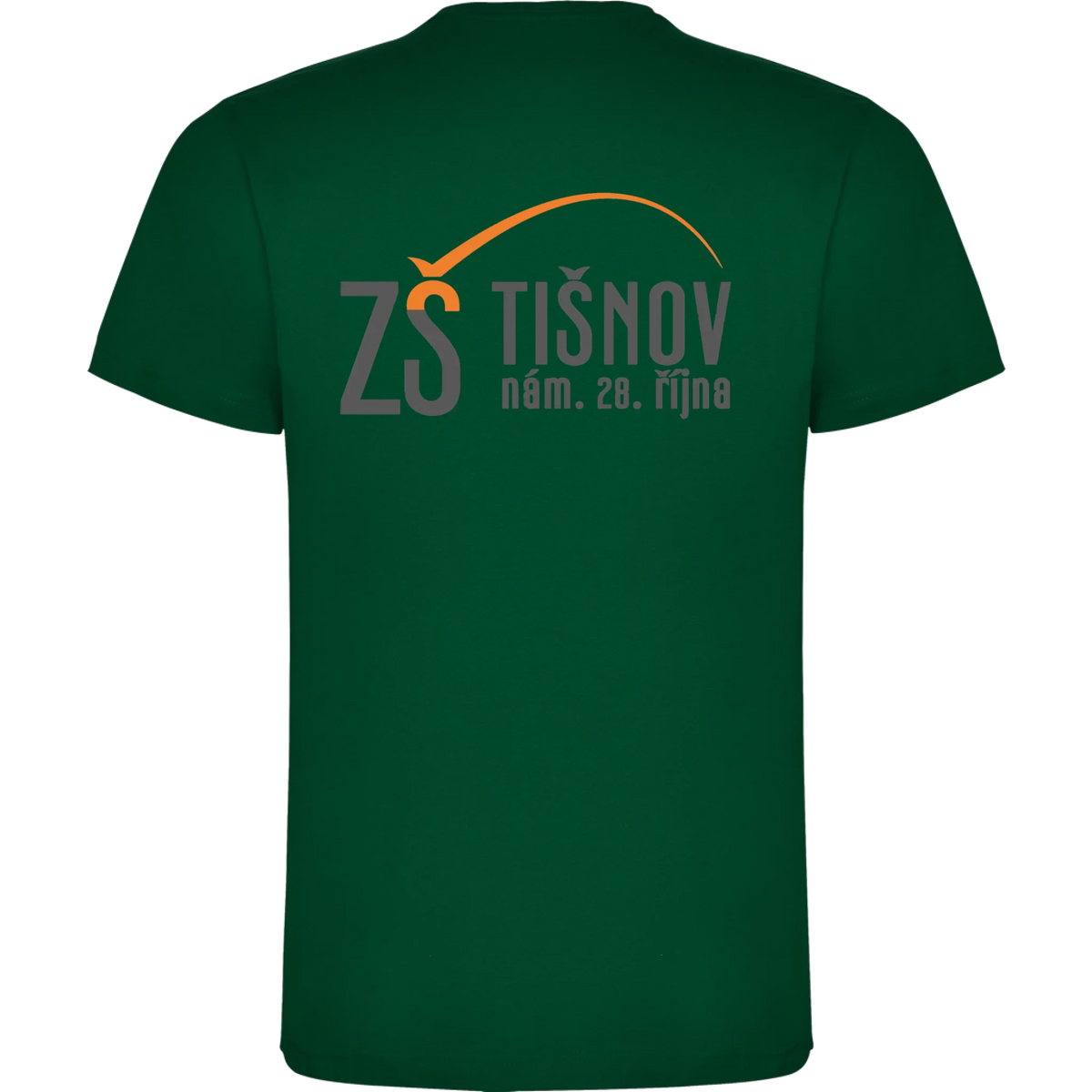 lahvově zelená záda