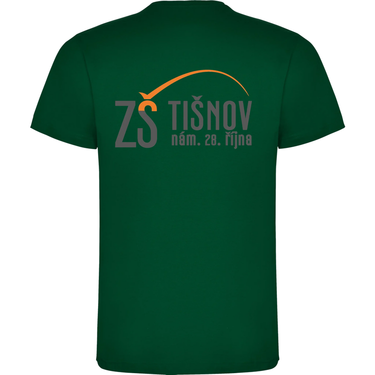 lahvově zelená záda