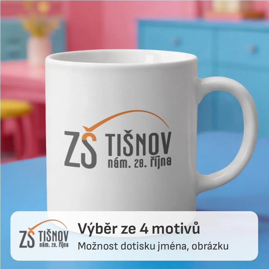 ZŠ TIŠNOV hrníček